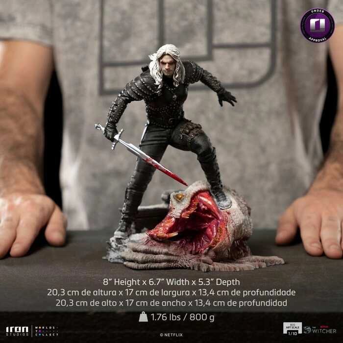 THE WITCHER - Geralt of Riva 1/10 BDS Art Scale Statue