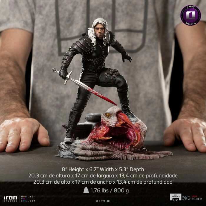 THE WITCHER - Geralt of Riva 1/10 BDS Art Scale Statue