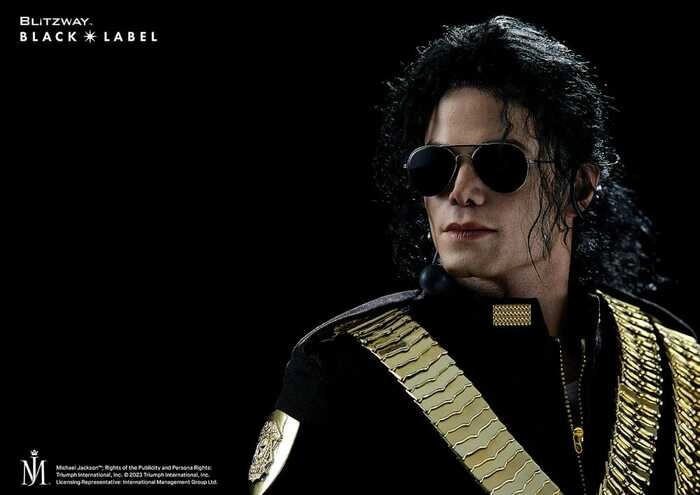 MICHAEL JACKSON - Michael Jackson 1/4 Black Label Statue