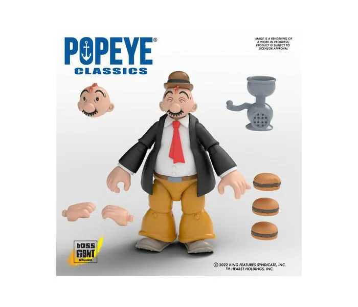 POPEYE - Braccio di Ferro - Wave 2 - J. Wellington Wimpy Action Figure