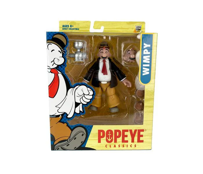 POPEYE - Braccio di Ferro - Wave 2 - J. Wellington Wimpy Action Figure