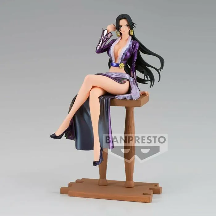 ONE PIECE - Grandline Journey Special - Boa Hancock Metallic Ver. Pvc Figure