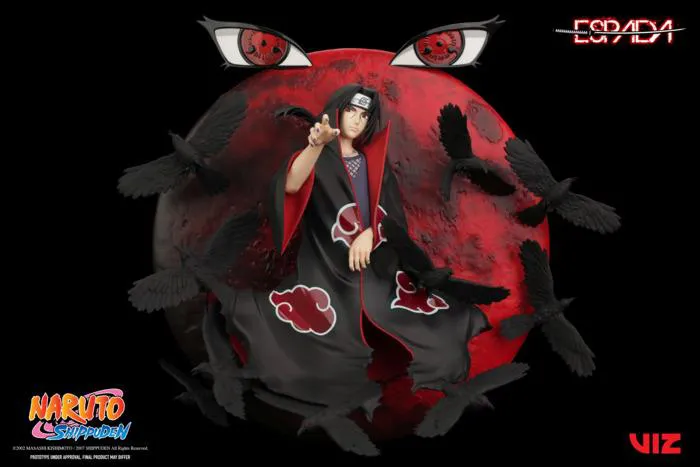 NARUTO SHIPPUDEN - Itachi Uchiha 1/8 Pvc Figure