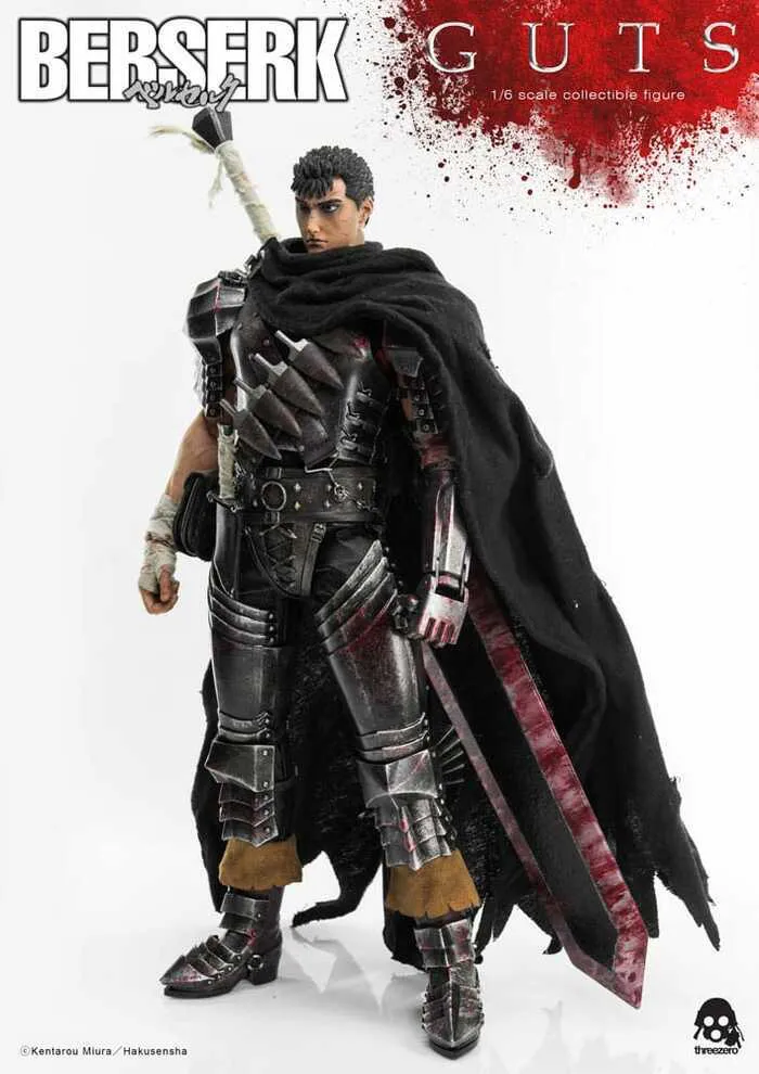 BERSERK - Guts Black Swordsman 1/6 Action Figure 12"