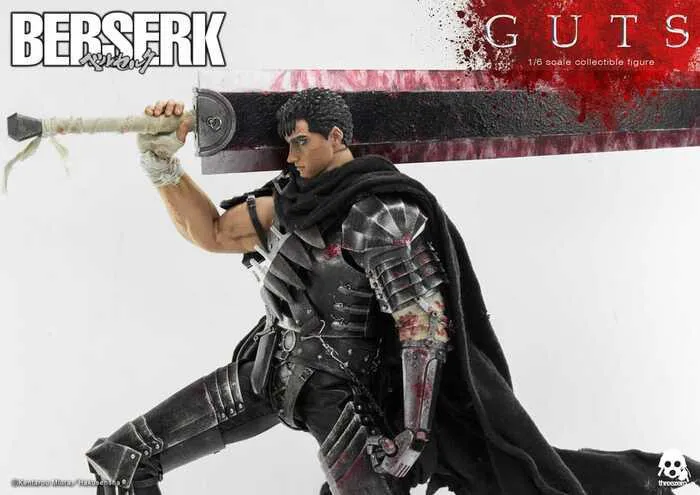 BERSERK - Guts Black Swordsman 1/6 Action Figure 12"