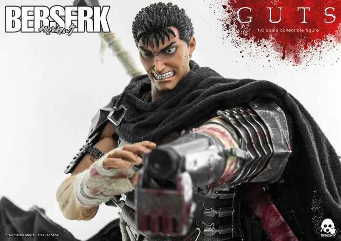 BERSERK - Guts Black Swordsman 1/6 Action Figure 12"