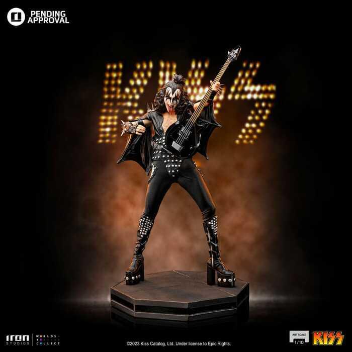 KISS - Gene Simmons The Demon Limited Edtition 1/10 Art Scale Statue