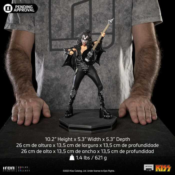 KISS - Gene Simmons The Demon Limited Edtition 1/10 Art Scale Statue