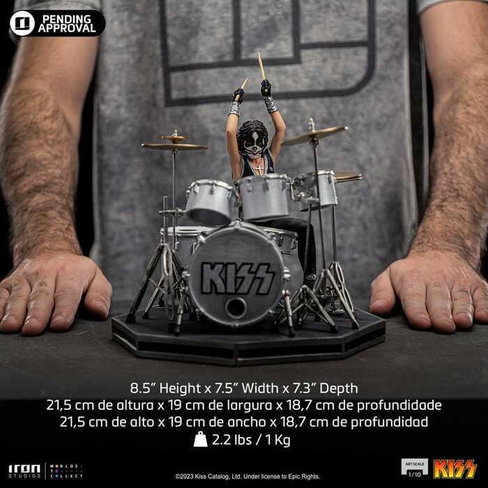 KISS - Peter Criss The Catman Limited Edtition 1/10 Art Scale Statue