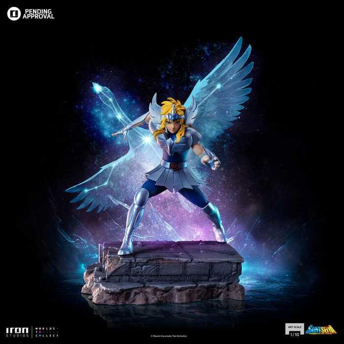 SAINT SEIYA - Cygnus Hyoga 1/10 Art Scale Statue