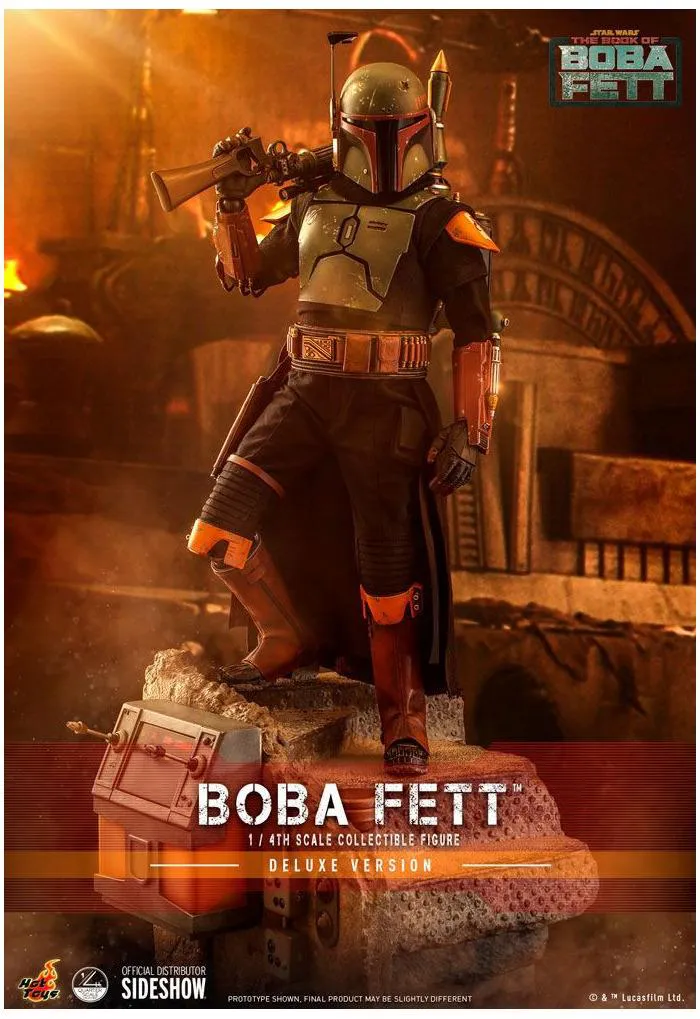 STAR WARS - The Mandalorian - The Book of Boba Fett - Boba Fett Deluxe 1/4 Action Figure
