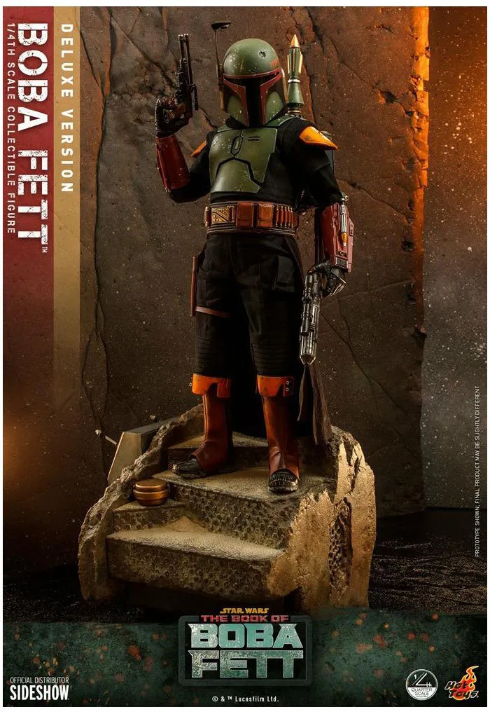 STAR WARS - The Mandalorian - The Book of Boba Fett - Boba Fett Deluxe 1/4 Action Figure