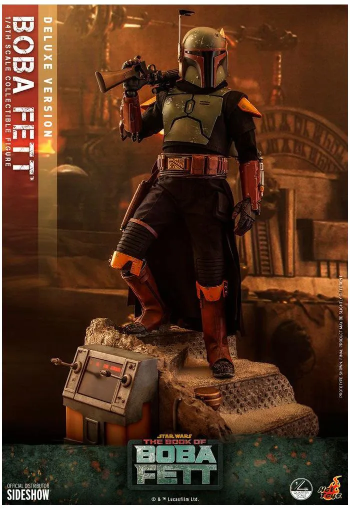 STAR WARS - The Mandalorian - The Book of Boba Fett - Boba Fett Deluxe 1/4 Action Figure