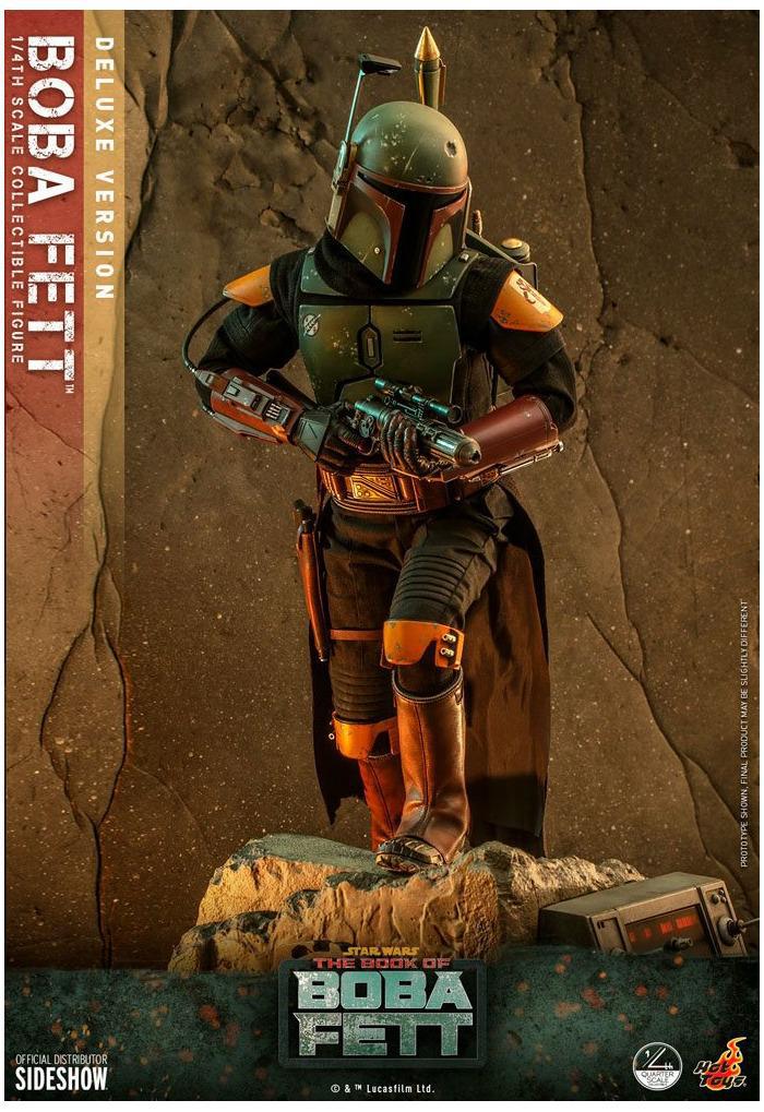 STAR WARS - The Mandalorian - The Book of Boba Fett - Boba Fett Deluxe 1/4 Action Figure