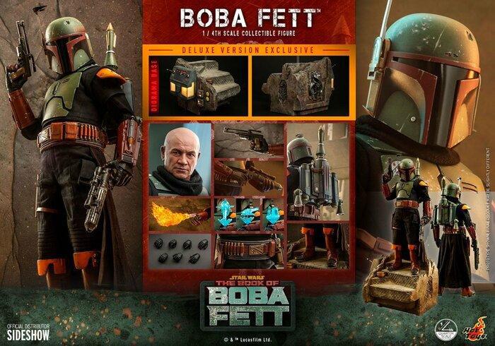 STAR WARS - The Mandalorian - The Book of Boba Fett - Boba Fett Deluxe 1/4 Action Figure