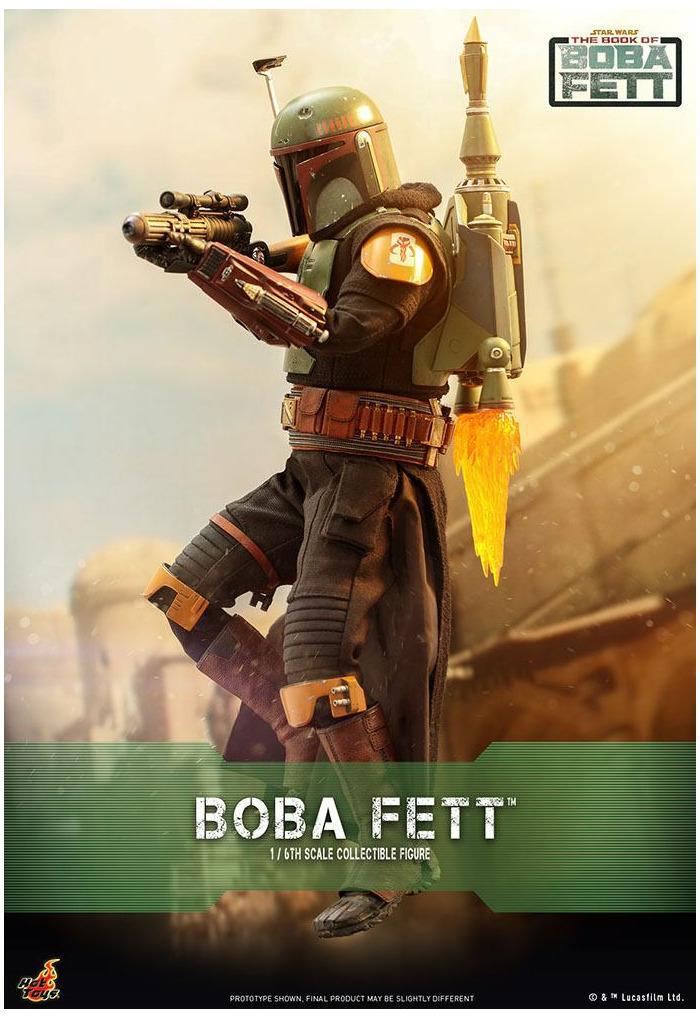 STAR WARS - The Mandalorian - The Book of Boba Fett - Boba Fett 1/6 Action Figure 12" TMS078