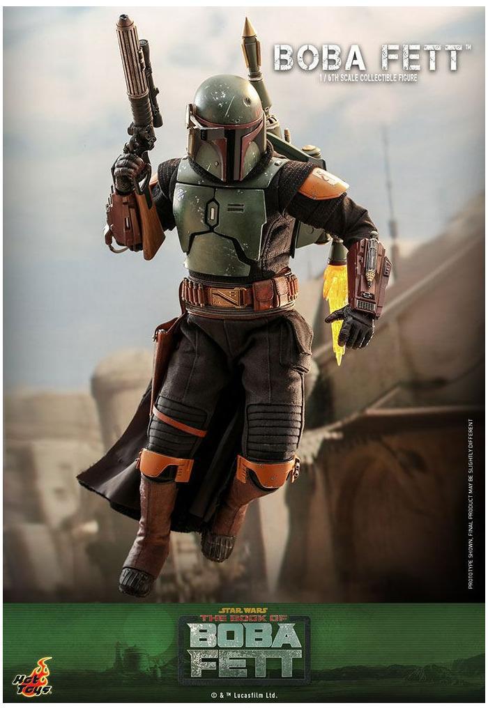STAR WARS - The Mandalorian - The Book of Boba Fett - Boba Fett 1/6 Action Figure 12" TMS078