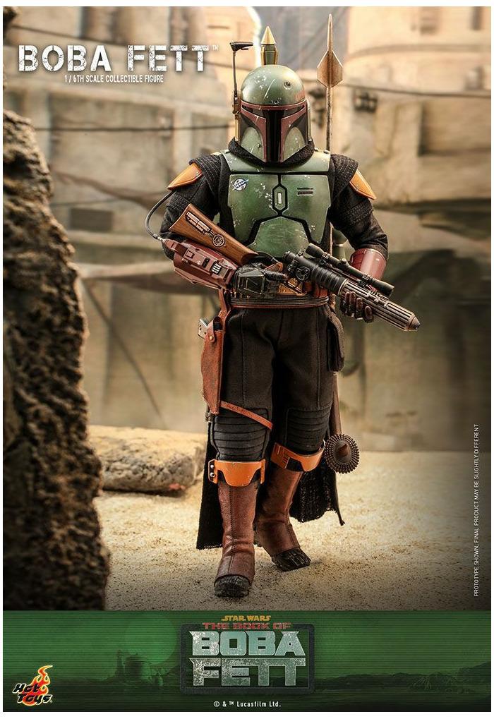 STAR WARS - The Mandalorian - The Book of Boba Fett - Boba Fett 1/6 Action Figure 12" TMS078