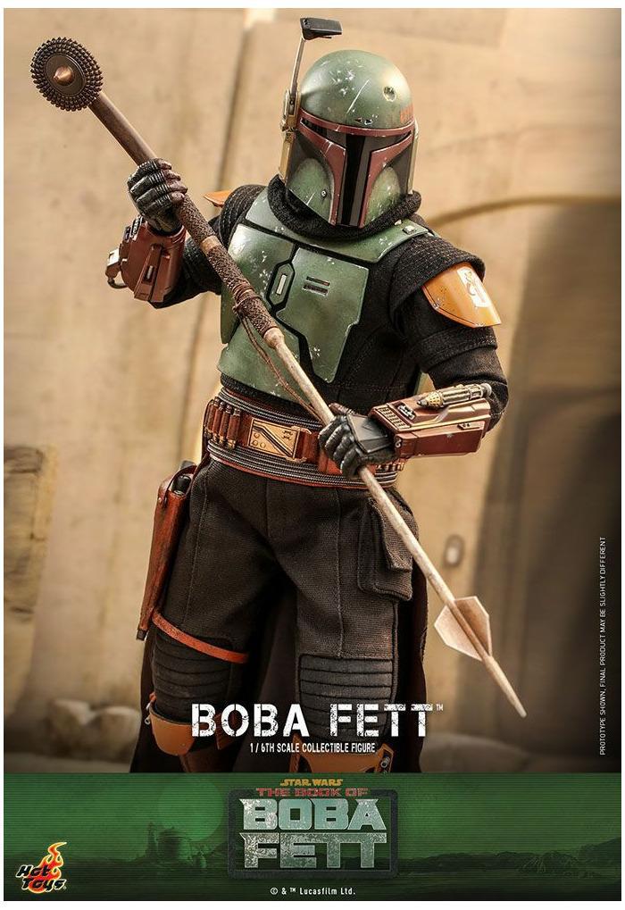 STAR WARS - The Mandalorian - The Book of Boba Fett - Boba Fett 1/6 Action Figure 12" TMS078