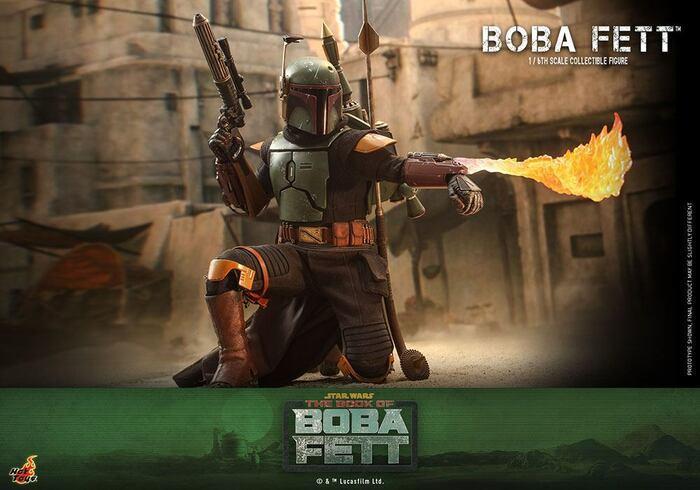 STAR WARS - The Mandalorian - The Book of Boba Fett - Boba Fett 1/6 Action Figure 12" TMS078