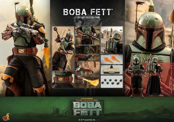 STAR WARS - The Mandalorian - The Book of Boba Fett - Boba Fett 1/6 Action Figure 12" TMS078