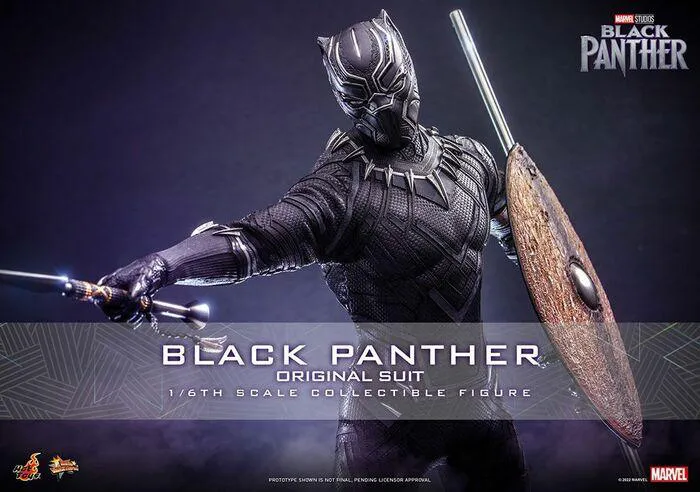 MARVEL - Black Panther Original Suit 1/6 Action Figure 12" MMS671