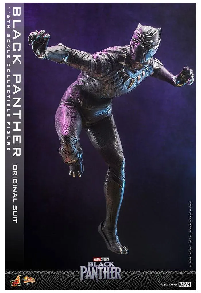 MARVEL - Black Panther Original Suit 1/6 Action Figure 12" MMS671