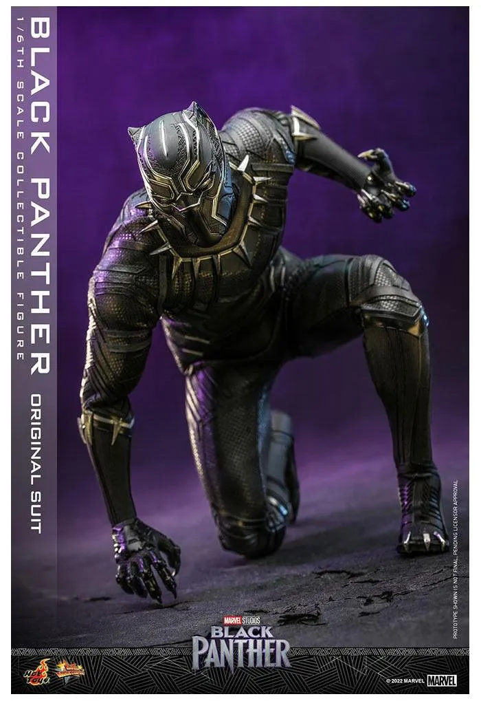 MARVEL - Black Panther Original Suit 1/6 Action Figure 12" MMS671
