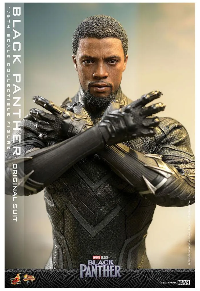 MARVEL - Black Panther Original Suit 1/6 Action Figure 12" MMS671