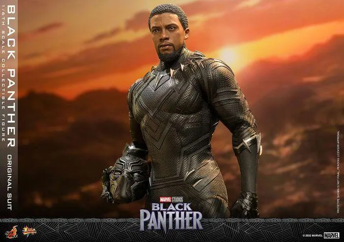 MARVEL - Black Panther Original Suit 1/6 Action Figure 12" MMS671
