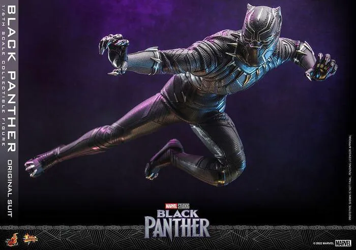 MARVEL - Black Panther Original Suit 1/6 Action Figure 12" MMS671