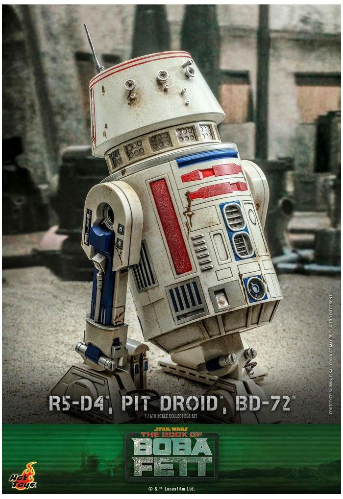 STAR WARS - The Mandalorian - R5-D4 Pit Droid & BD-72 1/6 Action Figure Pack