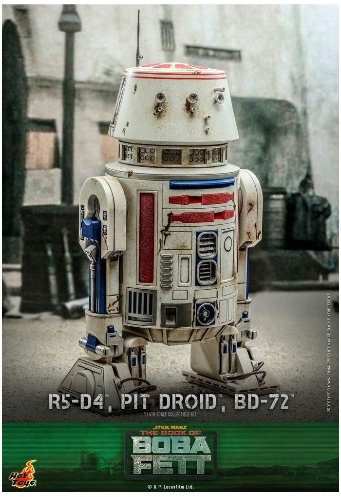 STAR WARS - The Mandalorian - R5-D4 Pit Droid & BD-72 1/6 Action Figure Pack