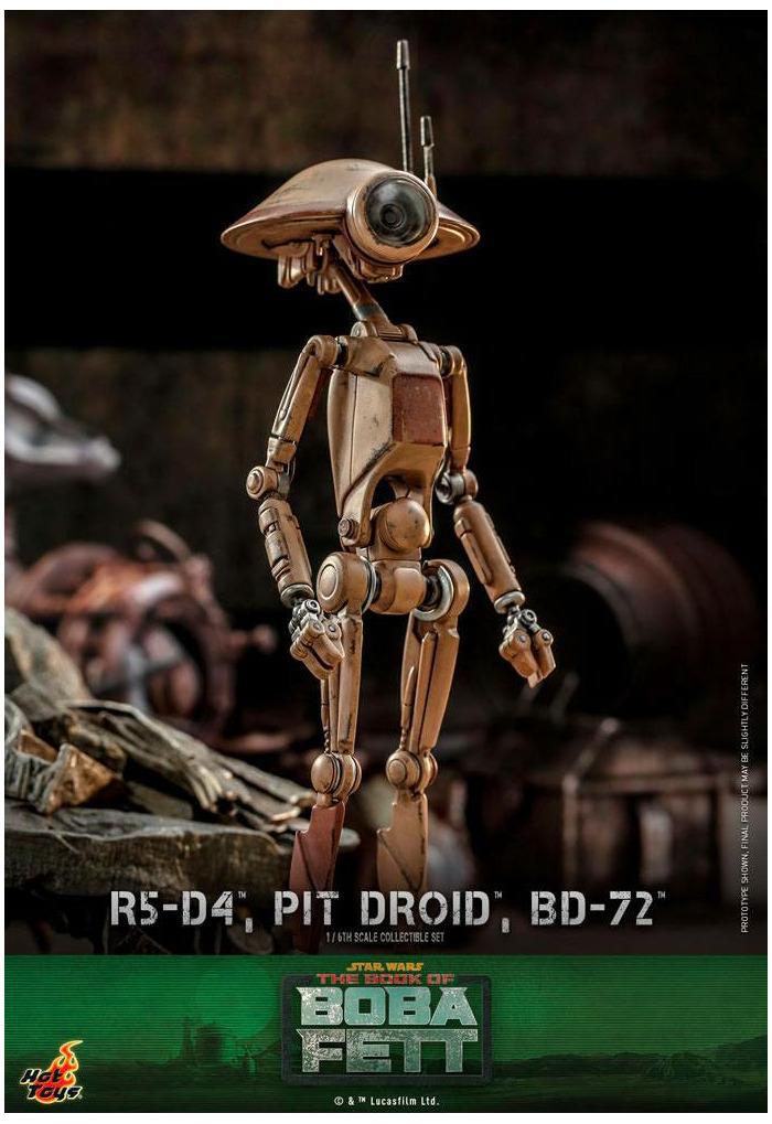 STAR WARS - The Mandalorian - R5-D4 Pit Droid & BD-72 1/6 Action Figure Pack