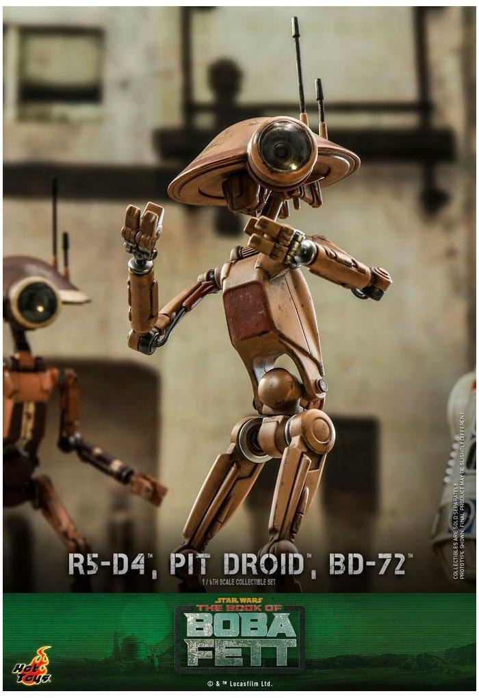 STAR WARS - The Mandalorian - R5-D4 Pit Droid & BD-72 1/6 Action Figure Pack