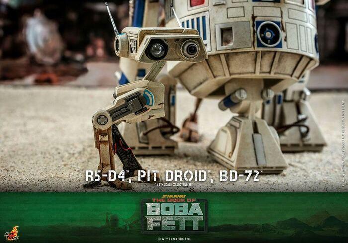 STAR WARS - The Mandalorian - R5-D4 Pit Droid & BD-72 1/6 Action Figure Pack