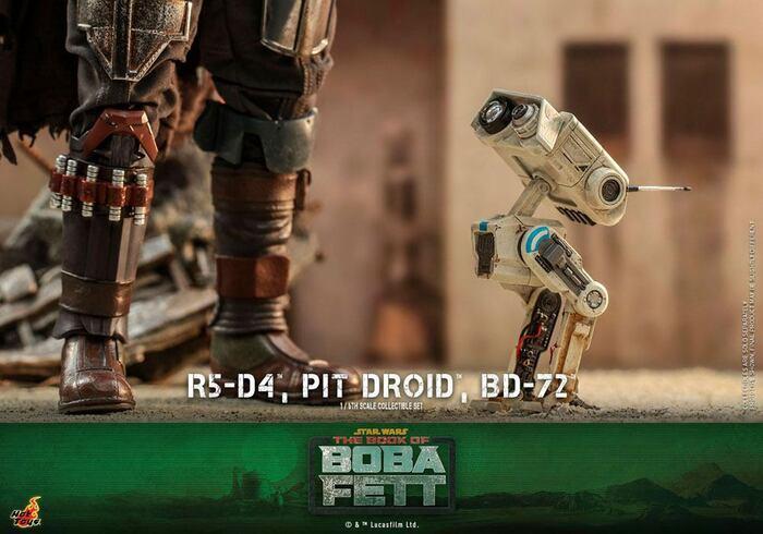 STAR WARS - The Mandalorian - R5-D4 Pit Droid & BD-72 1/6 Action Figure Pack