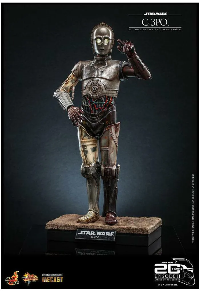 STAR WARS - Episode II - C-3PO 1/6 Action Figure 12" MMS650 D46