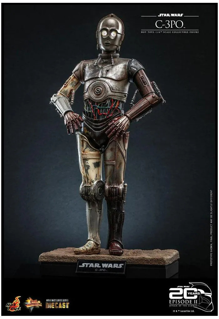 STAR WARS - Episode II - C-3PO 1/6 Action Figure 12" MMS650 D46