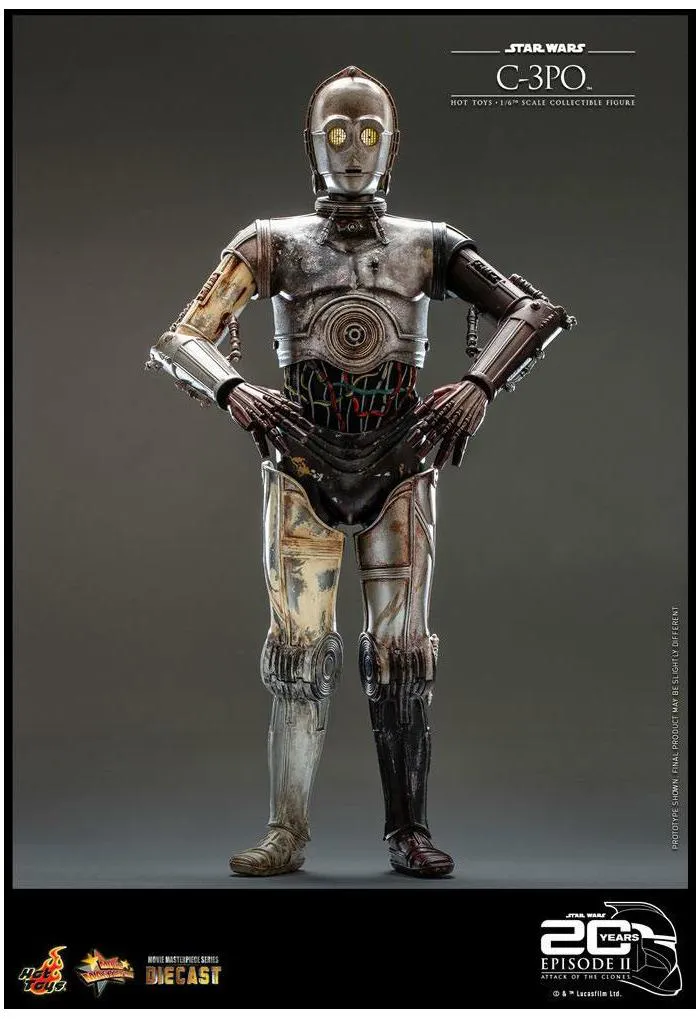 STAR WARS - Episode II - C-3PO 1/6 Action Figure 12" MMS650 D46