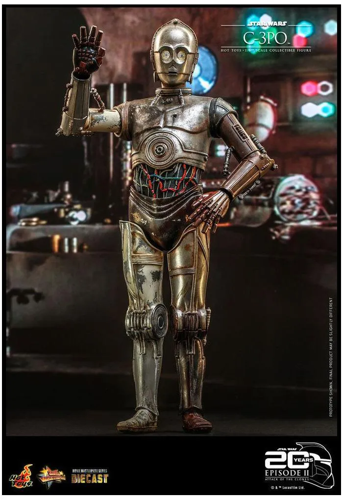 STAR WARS - Episode II - C-3PO 1/6 Action Figure 12" MMS650 D46