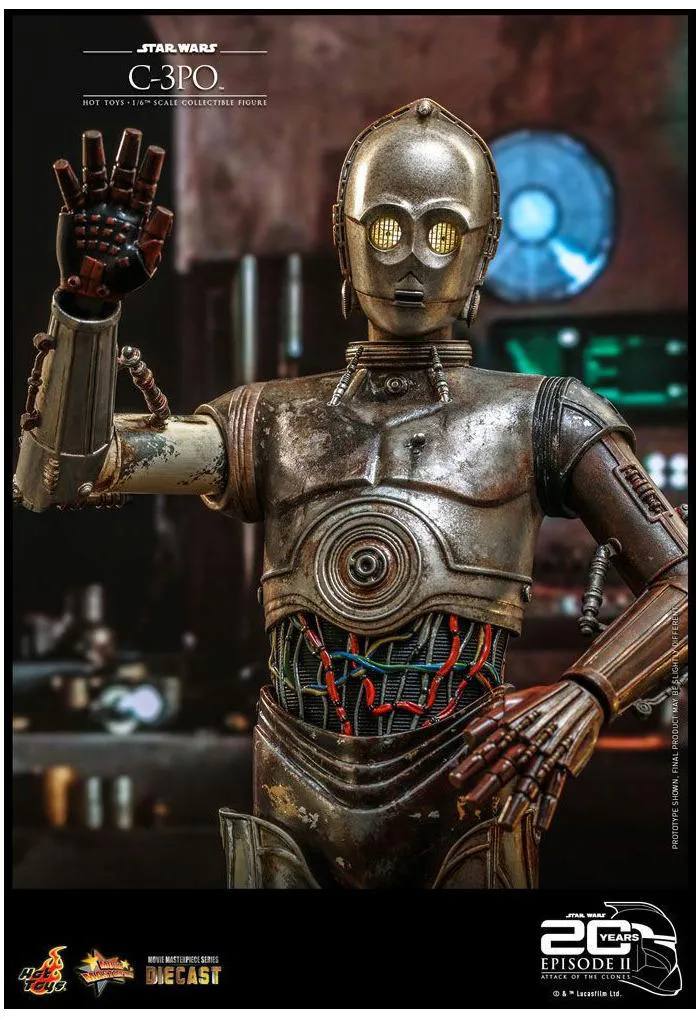 STAR WARS - Episode II - C-3PO 1/6 Action Figure 12" MMS650 D46