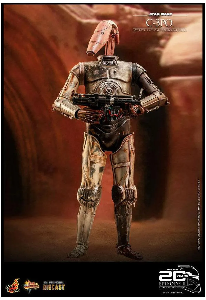 STAR WARS - Episode II - C-3PO 1/6 Action Figure 12" MMS650 D46