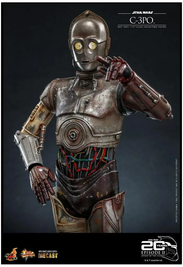 STAR WARS - Episode II - C-3PO 1/6 Action Figure 12" MMS650 D46