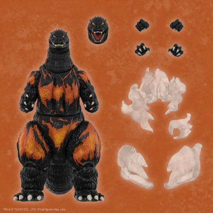 GODZILLA - Toho Ultimates - Burning Godzilla 1995 Action Figure