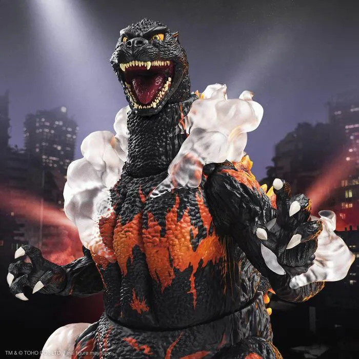 GODZILLA - Toho Ultimates - Burning Godzilla 1995 Action Figure