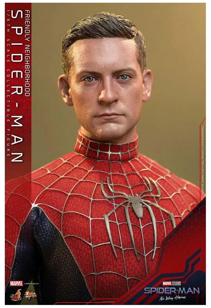 SPIDER-MAN - No Way Home - Friendly Neighborhood Spider-Man 1/6 Action Figure 12" MMS661
