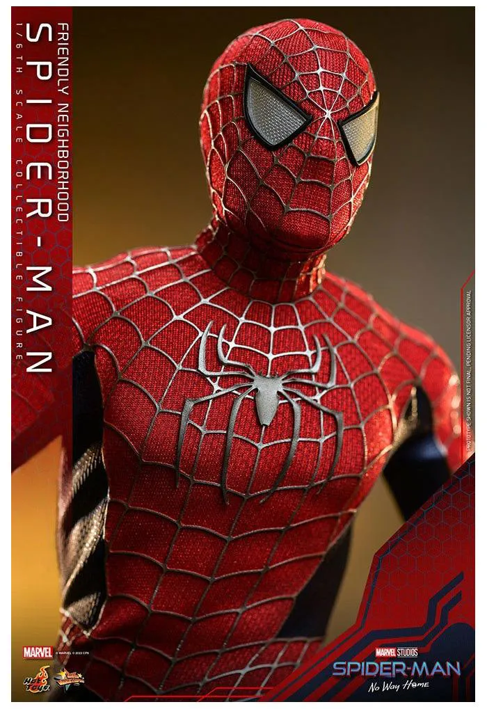 SPIDER-MAN - No Way Home - Friendly Neighborhood Spider-Man 1/6 Action Figure 12" MMS661