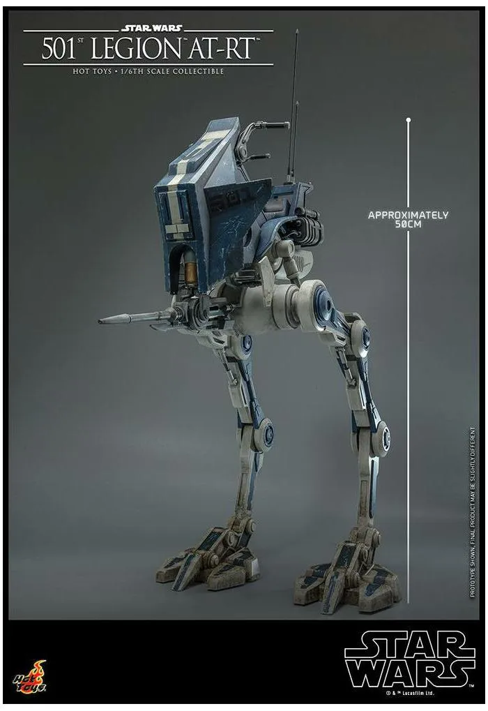 STAR WARS - The Clone Wars - 501st Legion AT-RT 1/6 Action Figure TMS090
