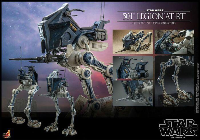 STAR WARS - The Clone Wars - 501st Legion AT-RT 1/6 Action Figure TMS090